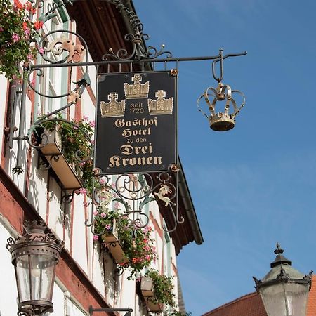 Hotel Zu Den Drei Kronen Seligenstadt Zewnętrze zdjęcie
