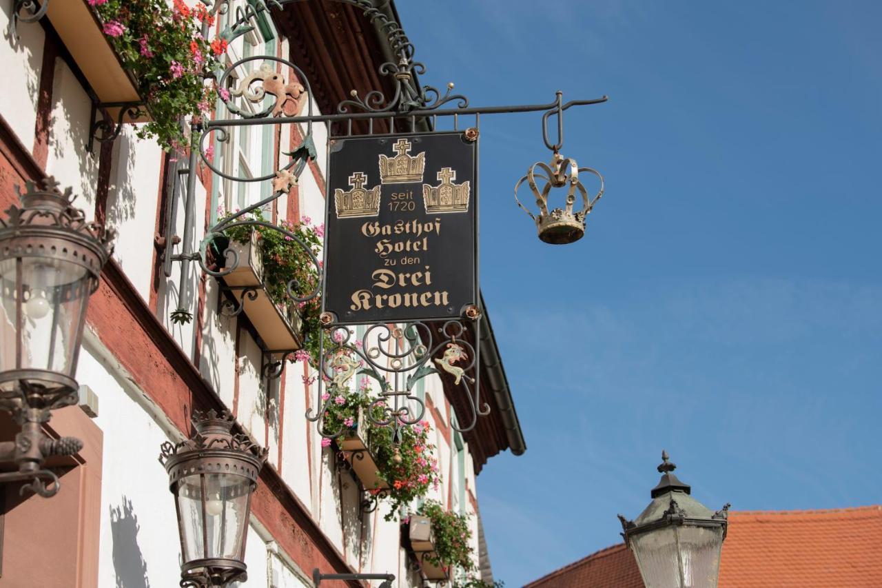 Hotel Zu Den Drei Kronen Seligenstadt Zewnętrze zdjęcie