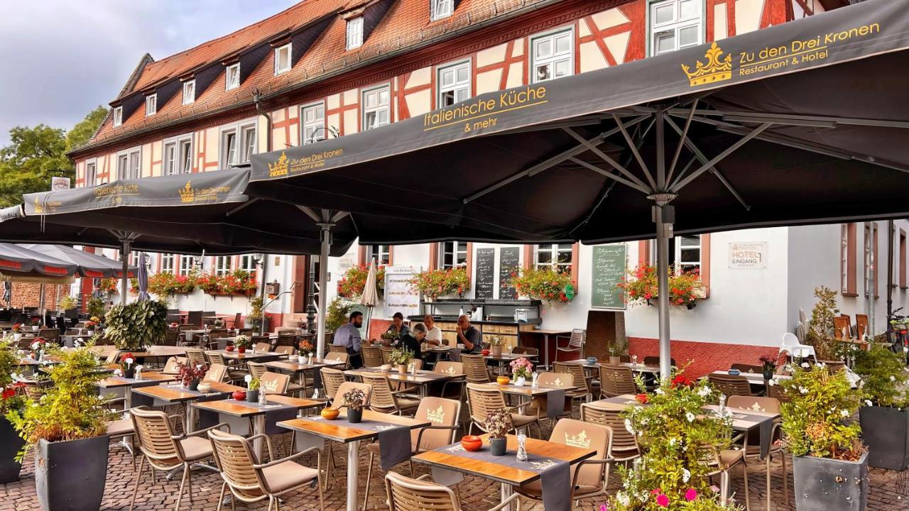 Hotel Zu Den Drei Kronen Seligenstadt Zewnętrze zdjęcie